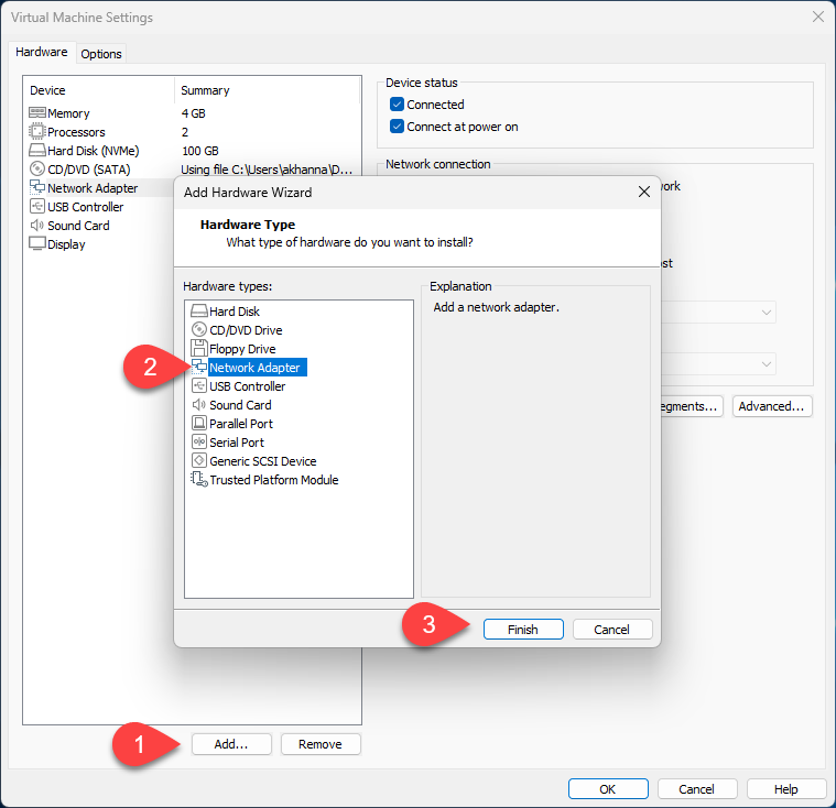 network configuration